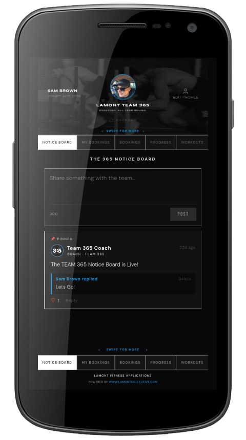 PERSONAL TRAINER APPLICATION