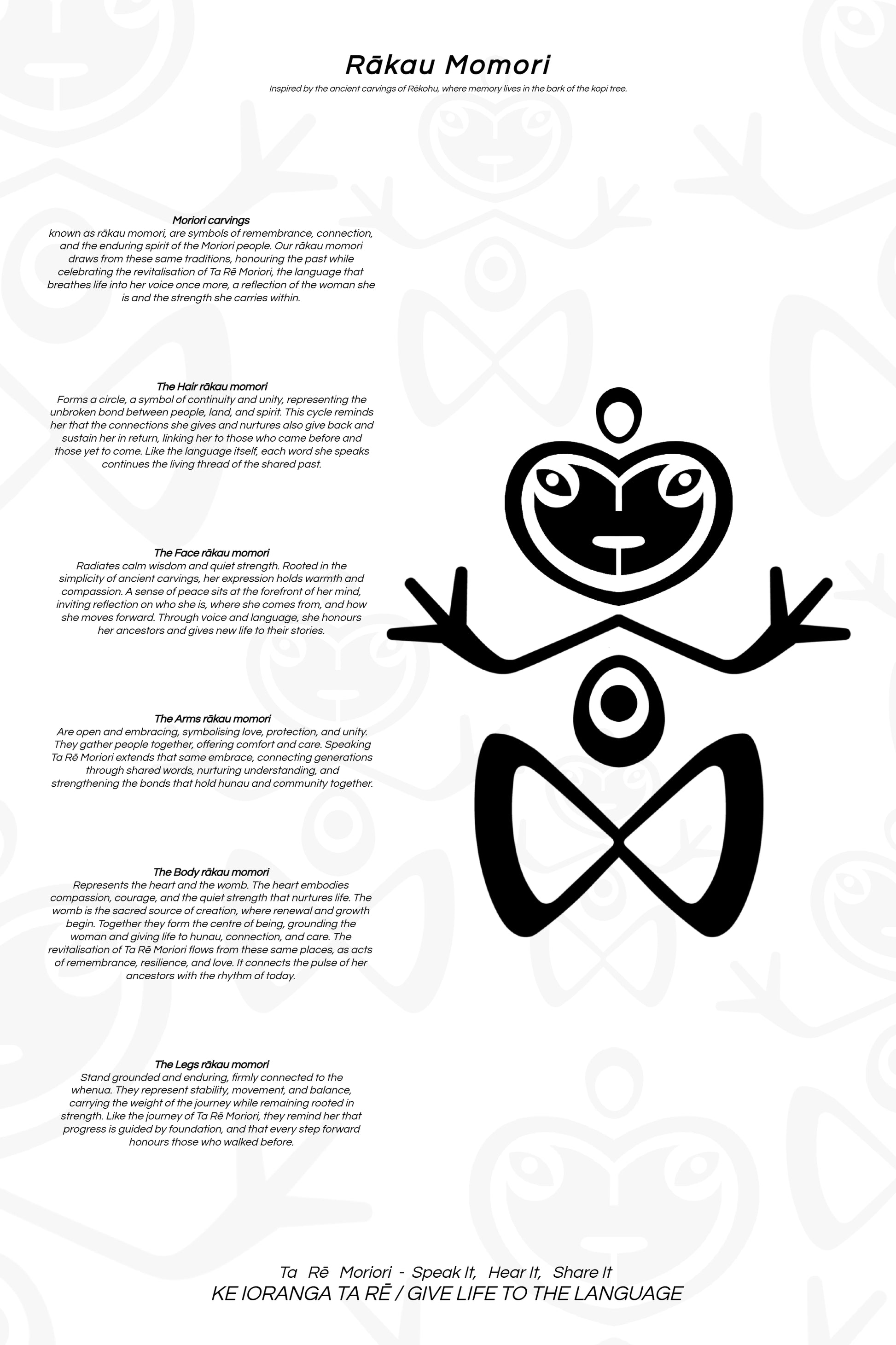 FEMALE RĀKAU MOMORI TEE