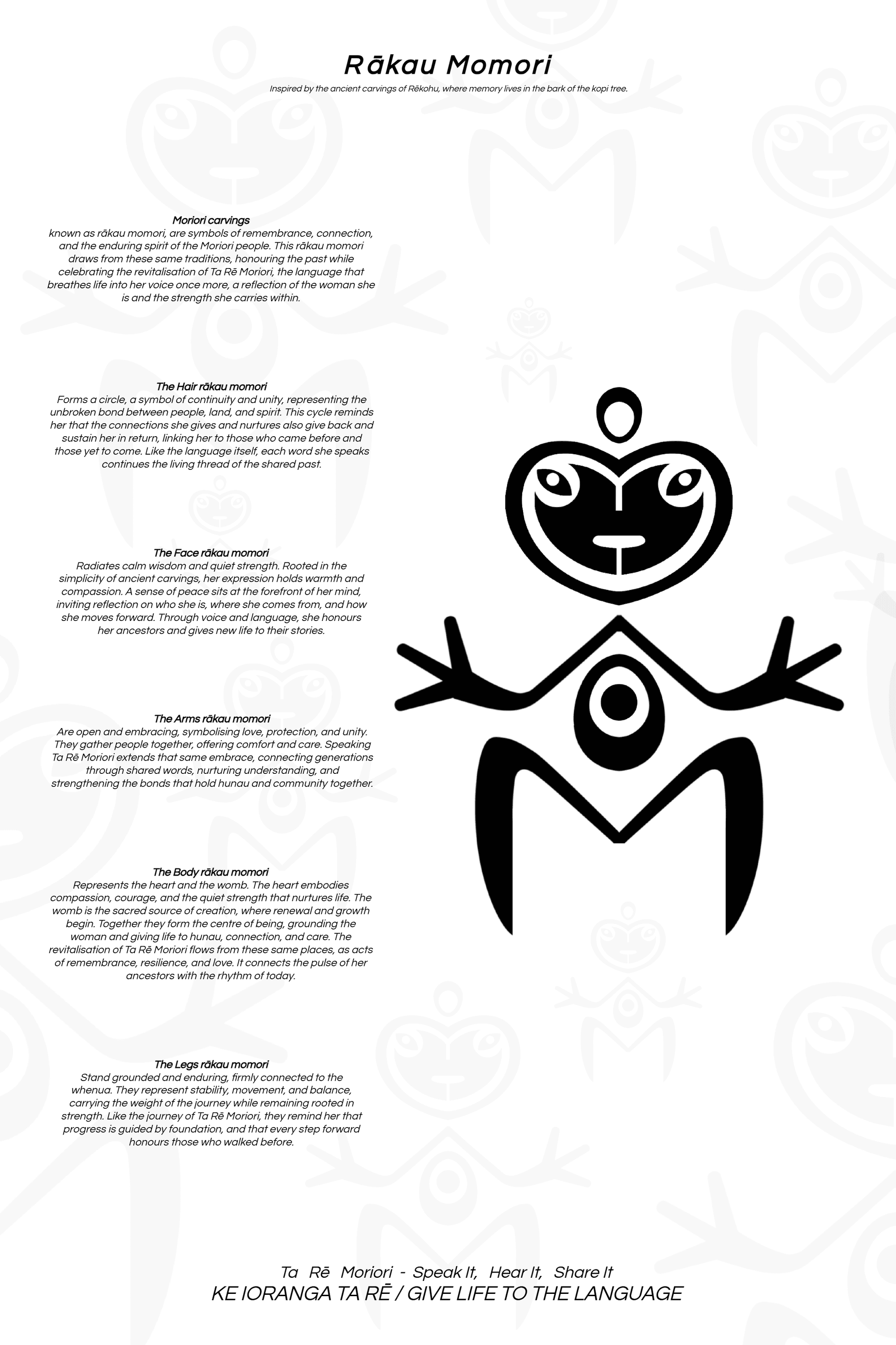 FEMALE RĀKAU MOMORI TEE